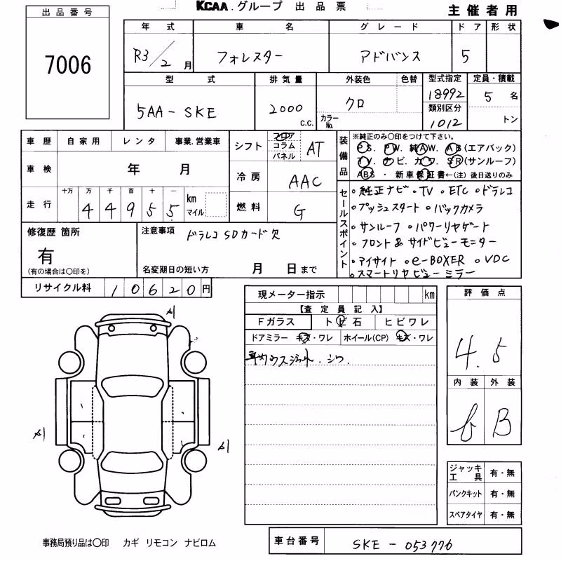 SUBARU FORESTER