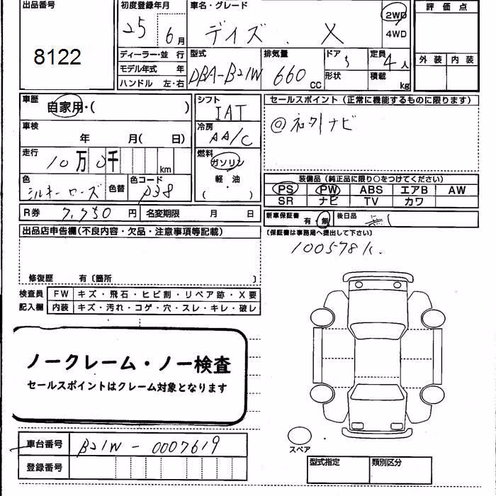 NISSAN DAYZ