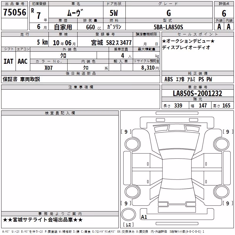 DAIHATSU MOVE