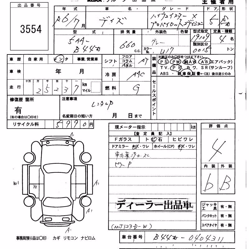 NISSAN DAYZ