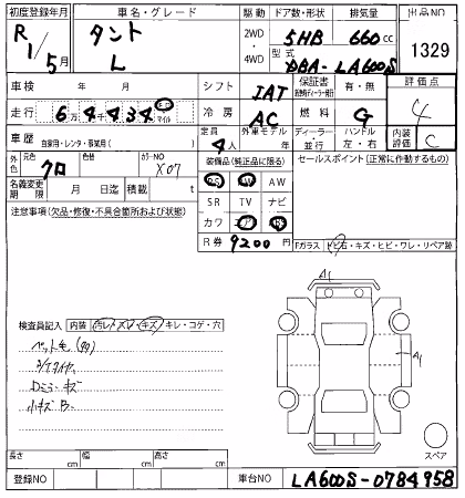 DAIHATSU TANTO