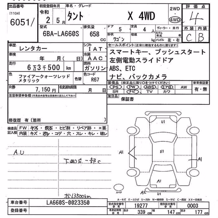 DAIHATSU TANTO