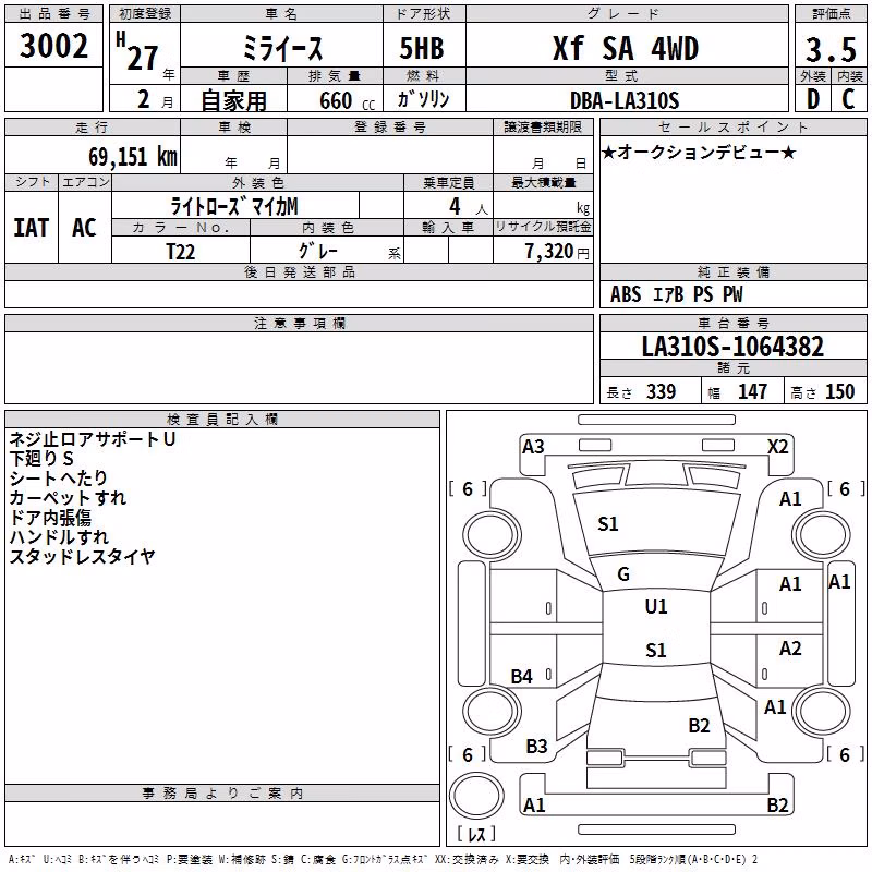 DAIHATSU MIRA E:S