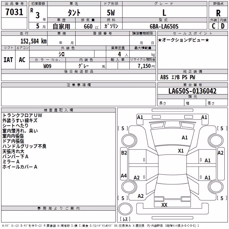 DAIHATSU TANTO