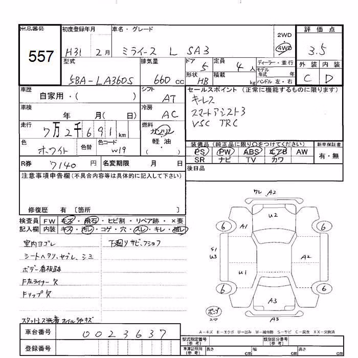 DAIHATSU MIRA E:S