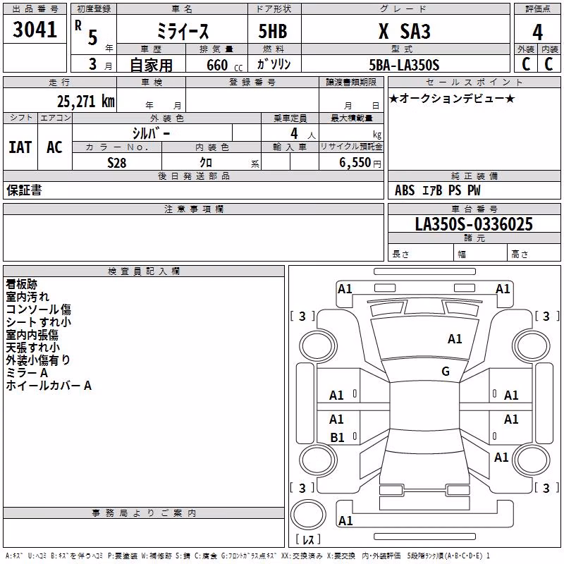 DAIHATSU MIRA E:S