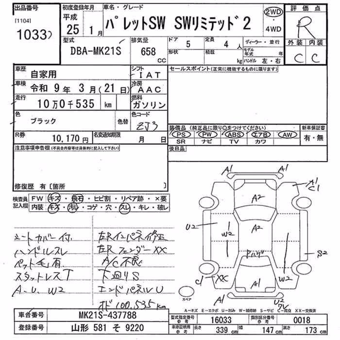 SUZUKI PALETTE