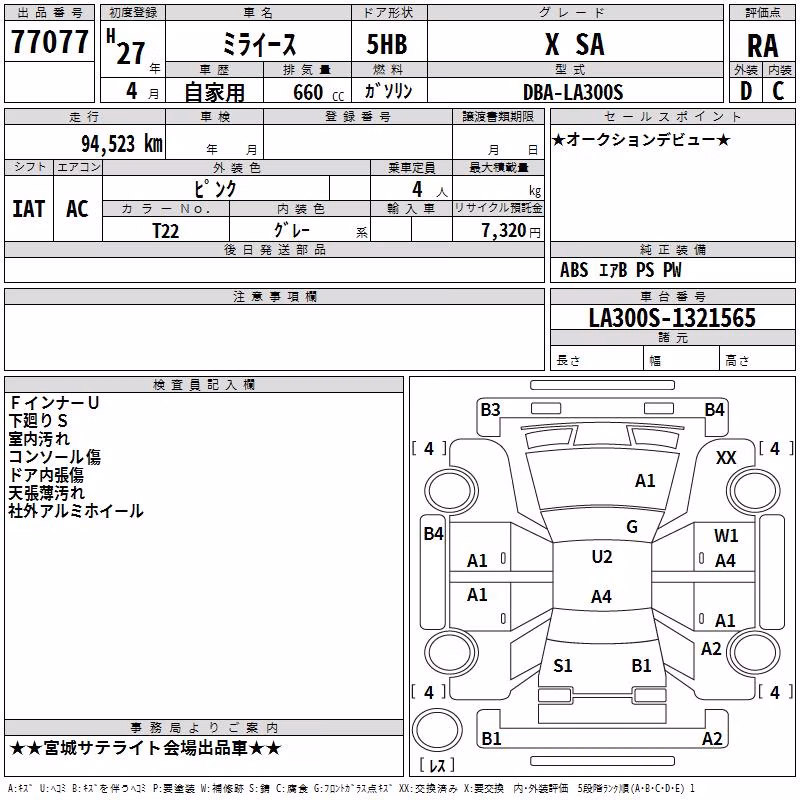 DAIHATSU MIRA E:S
