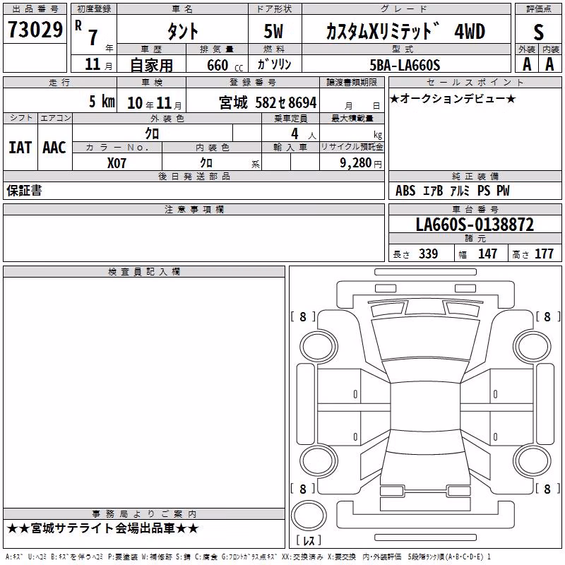 DAIHATSU TANTO