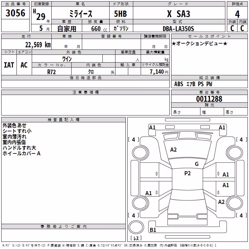 DAIHATSU MIRA E:S