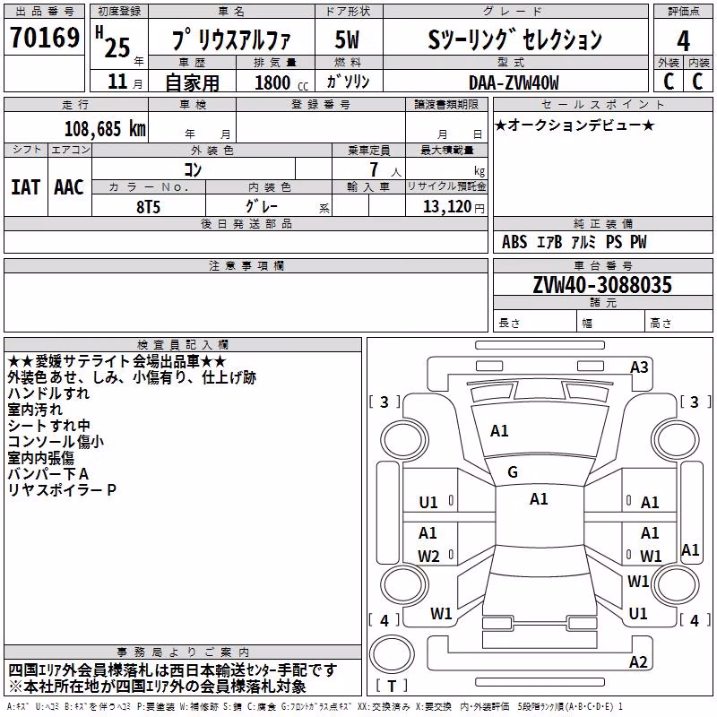 TOYOTA PRIUS ALPHA