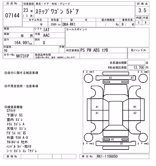 HONDA STEPWGN