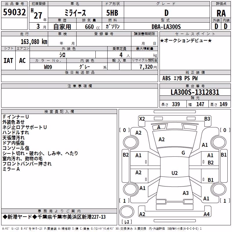 DAIHATSU MIRA E:S