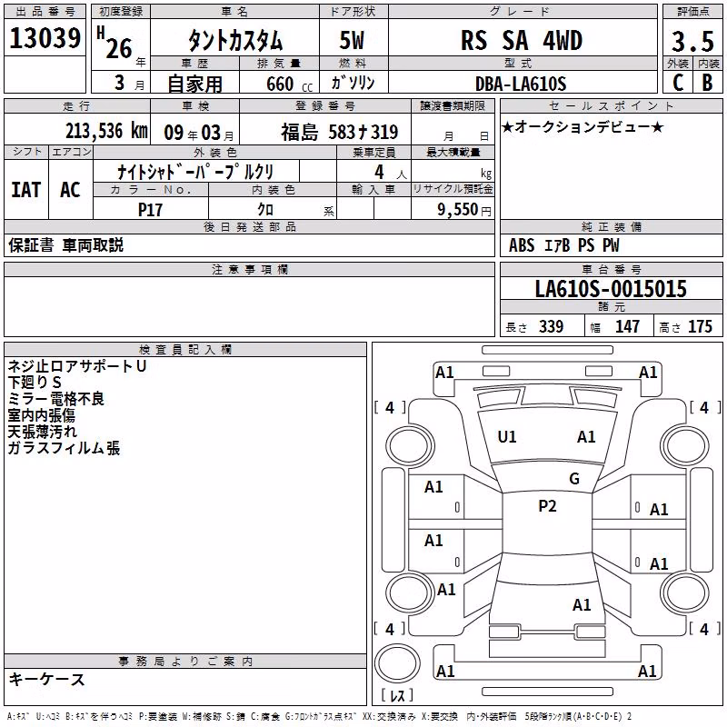 DAIHATSU TANTO