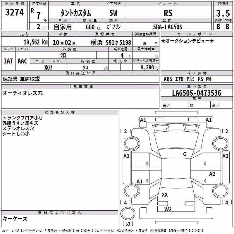 DAIHATSU TANTO
