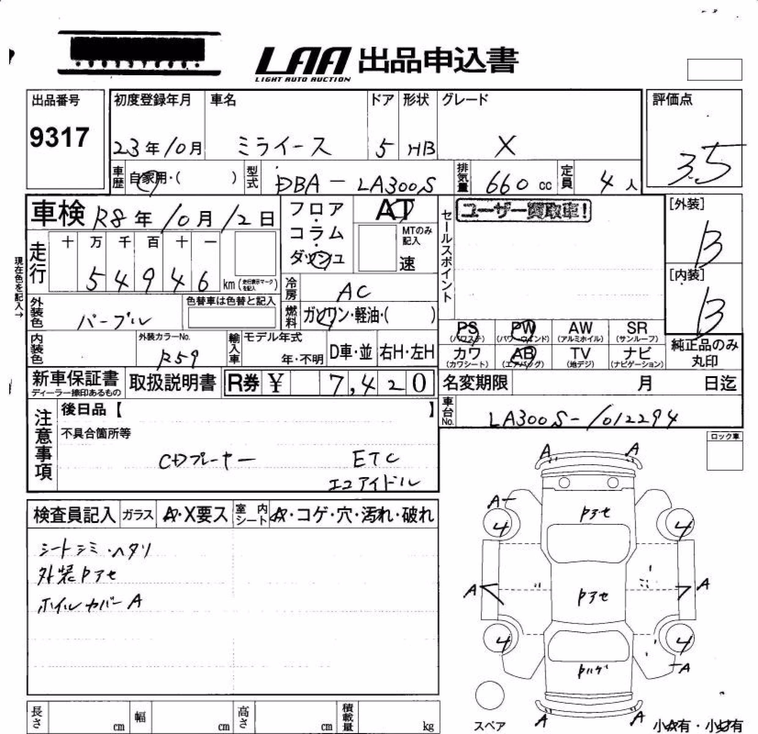 DAIHATSU MIRA E:S