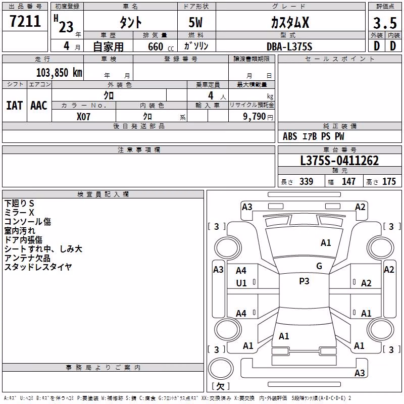 DAIHATSU TANTO