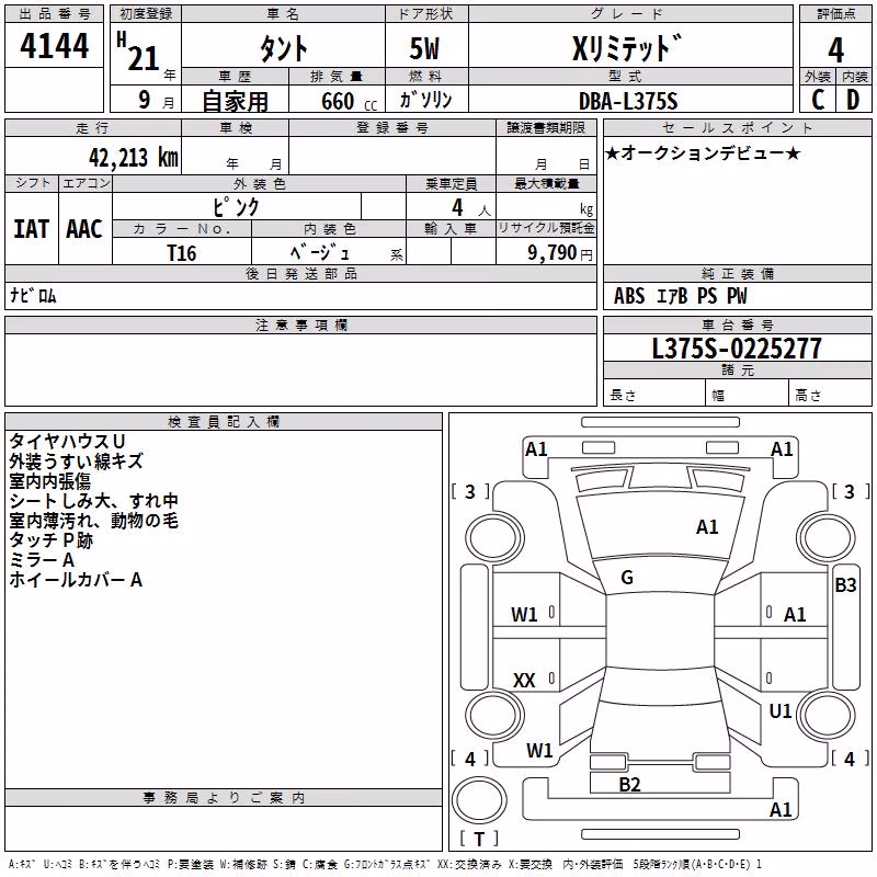 DAIHATSU TANTO