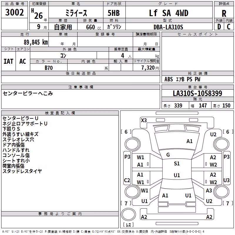 DAIHATSU MIRA E:S