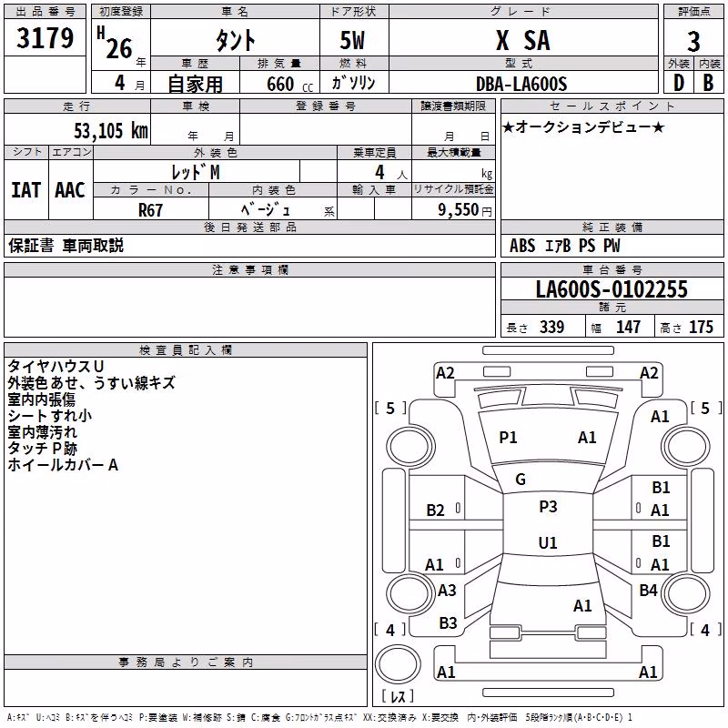DAIHATSU TANTO