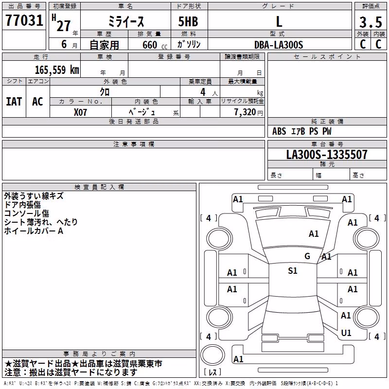 DAIHATSU MIRA E:S