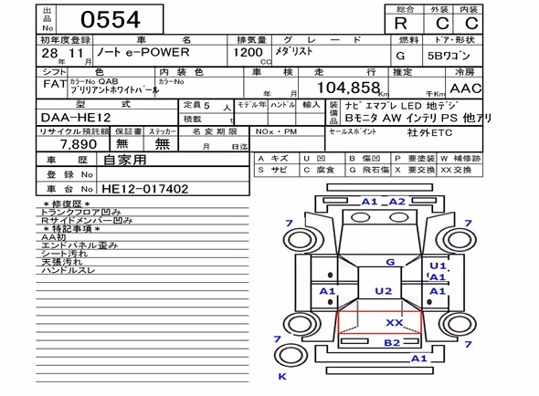 NISSAN NOTE