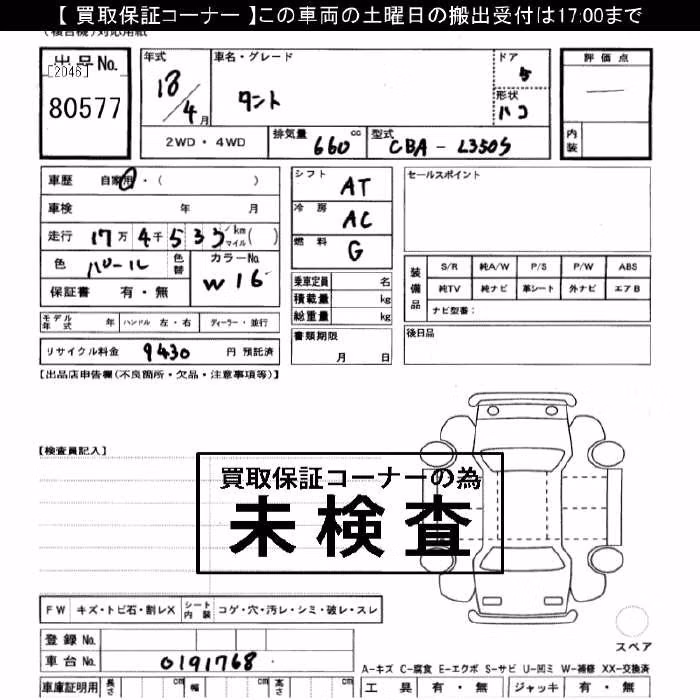 DAIHATSU TANTO