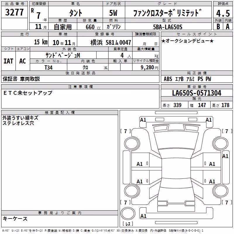 DAIHATSU TANTO