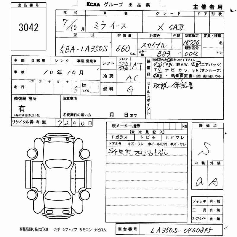 DAIHATSU MIRA E:S