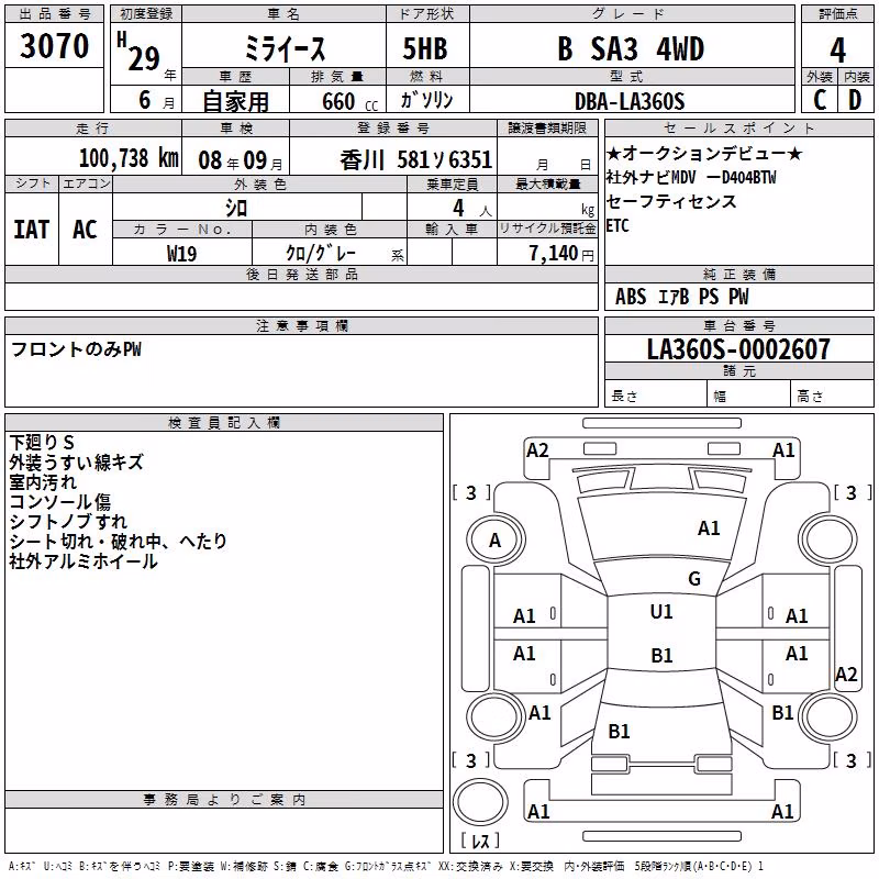 DAIHATSU MIRA E:S