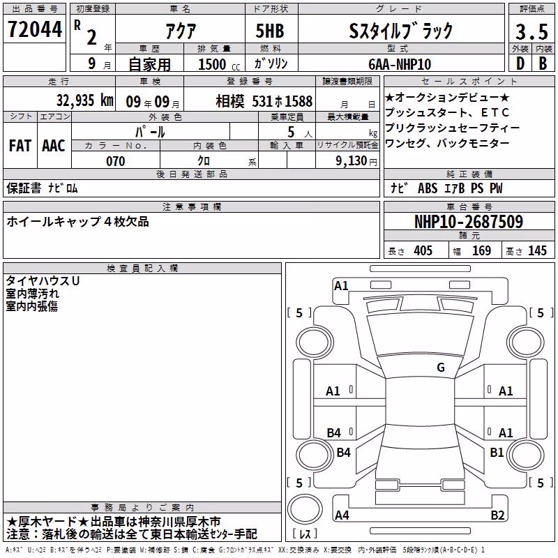 TOYOTA AQUA