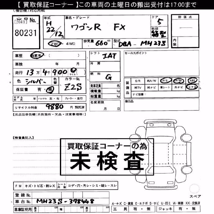SUZUKI WAGON R