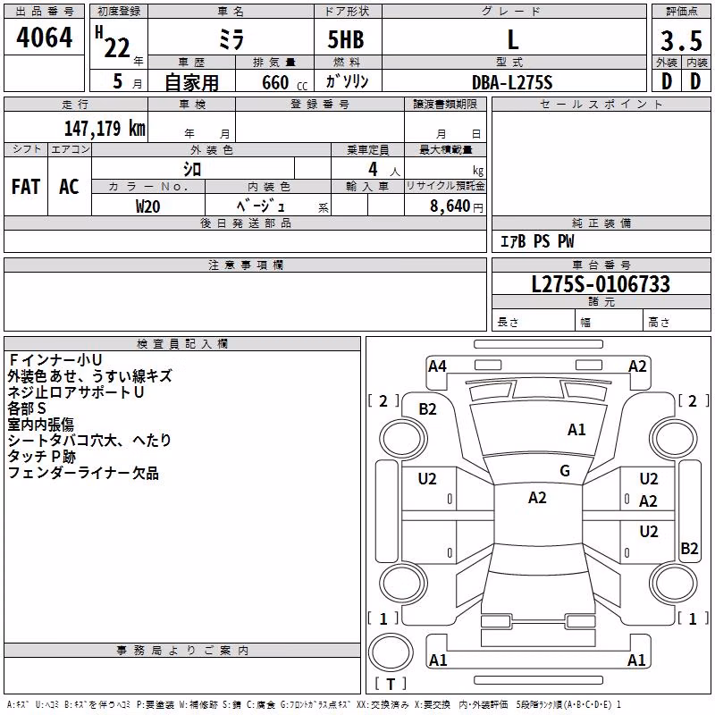 DAIHATSU MIRA
