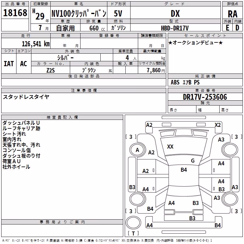 NISSAN NV100 CLIPPER