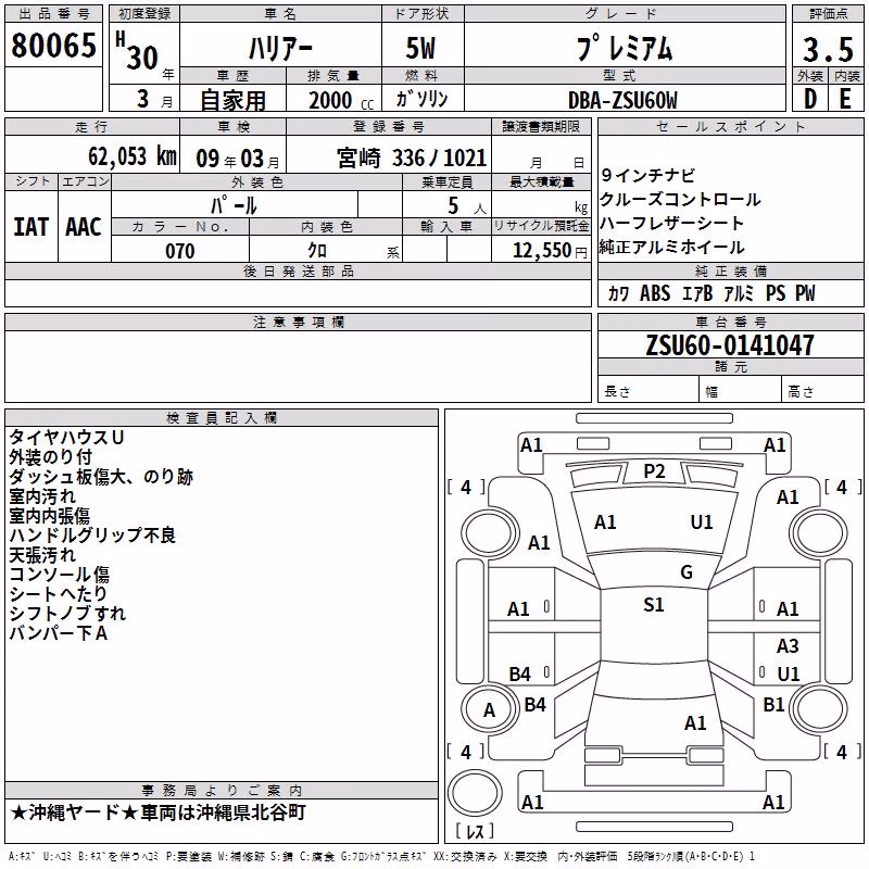 TOYOTA HARRIER