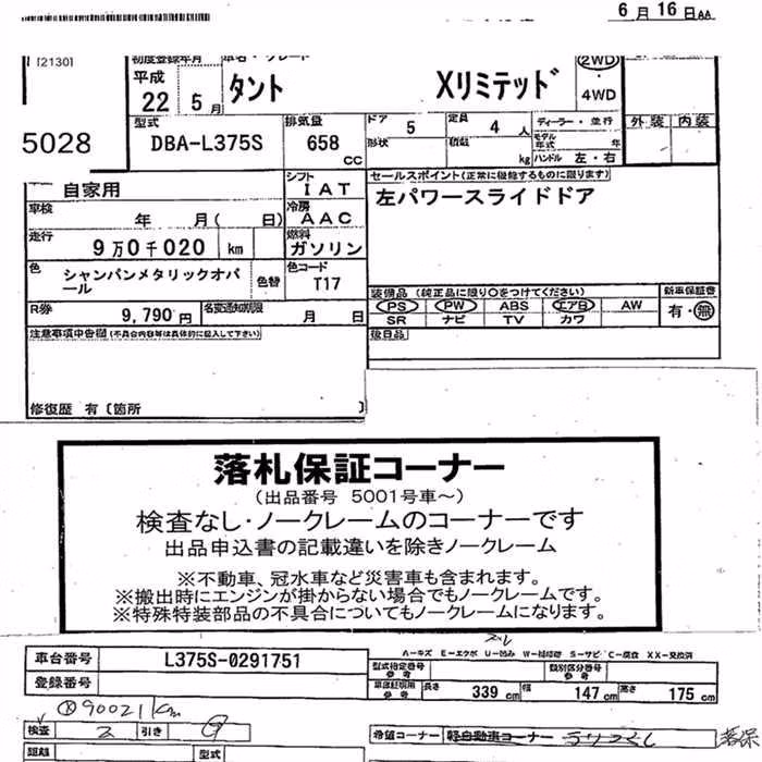 DAIHATSU TANTO