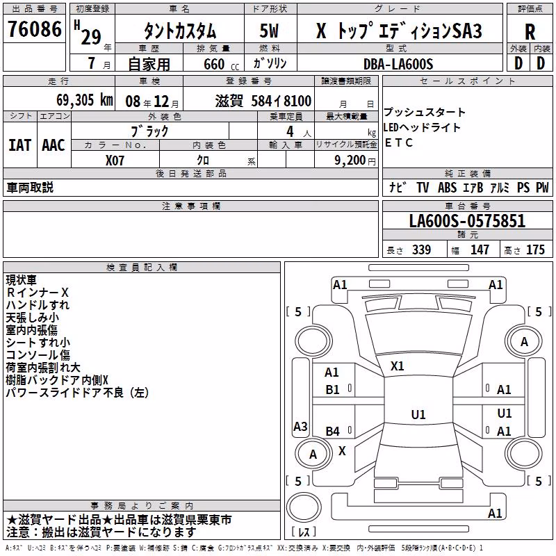 DAIHATSU TANTO