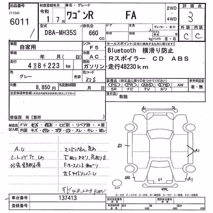 SUZUKI WAGON R