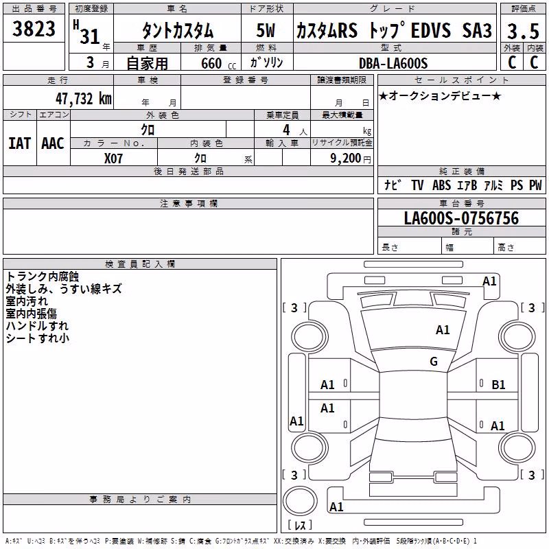 DAIHATSU TANTO