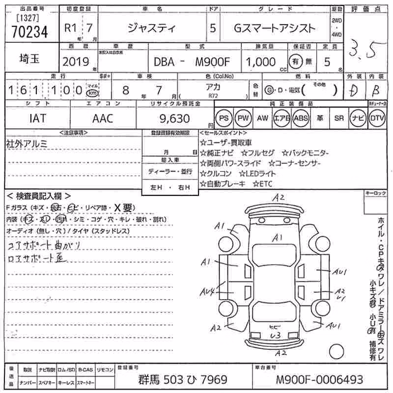 SUBARU JUSTY