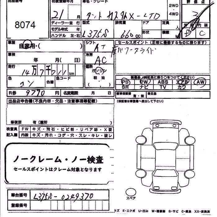 DAIHATSU TANTO