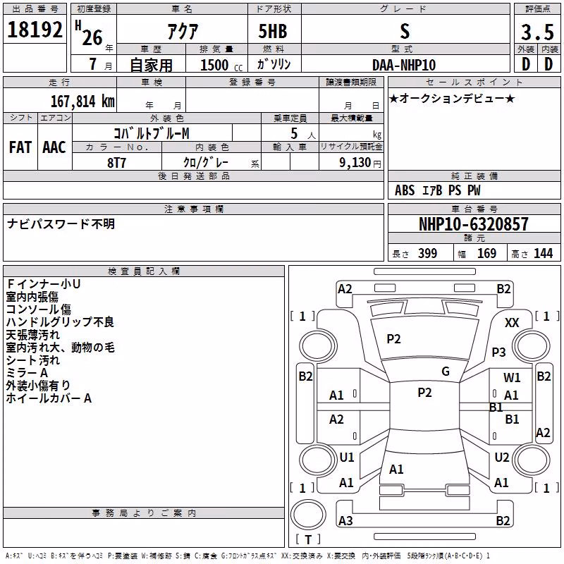 TOYOTA AQUA