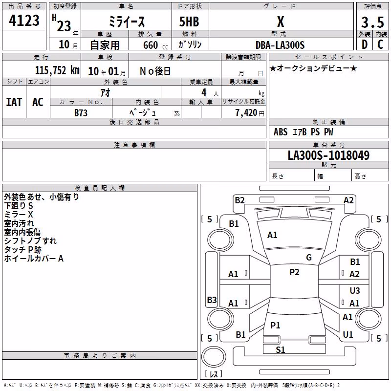 DAIHATSU MIRA E:S