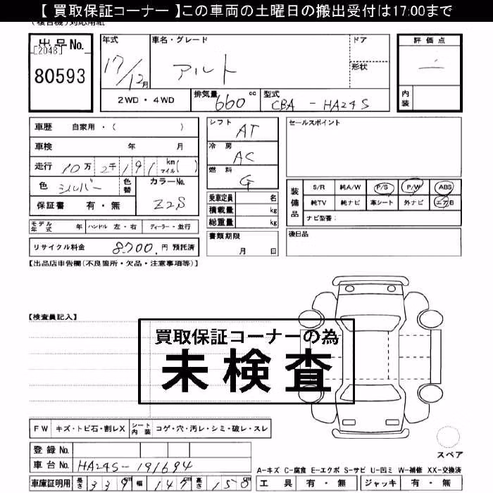 SUZUKI ALTO