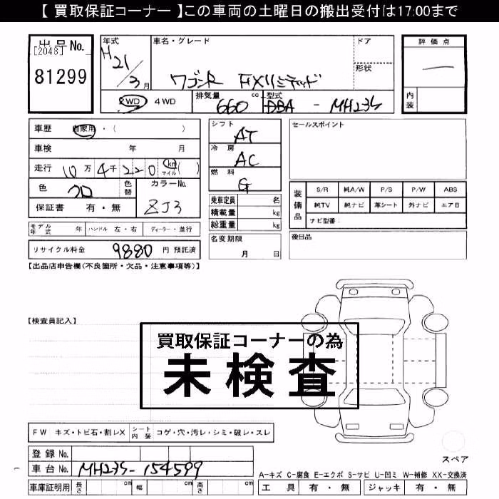 SUZUKI WAGON R