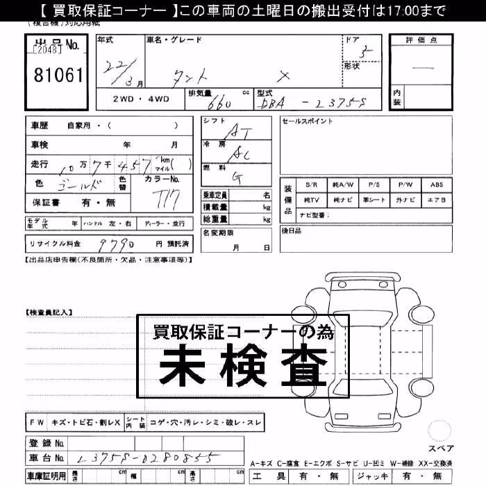 DAIHATSU TANTO