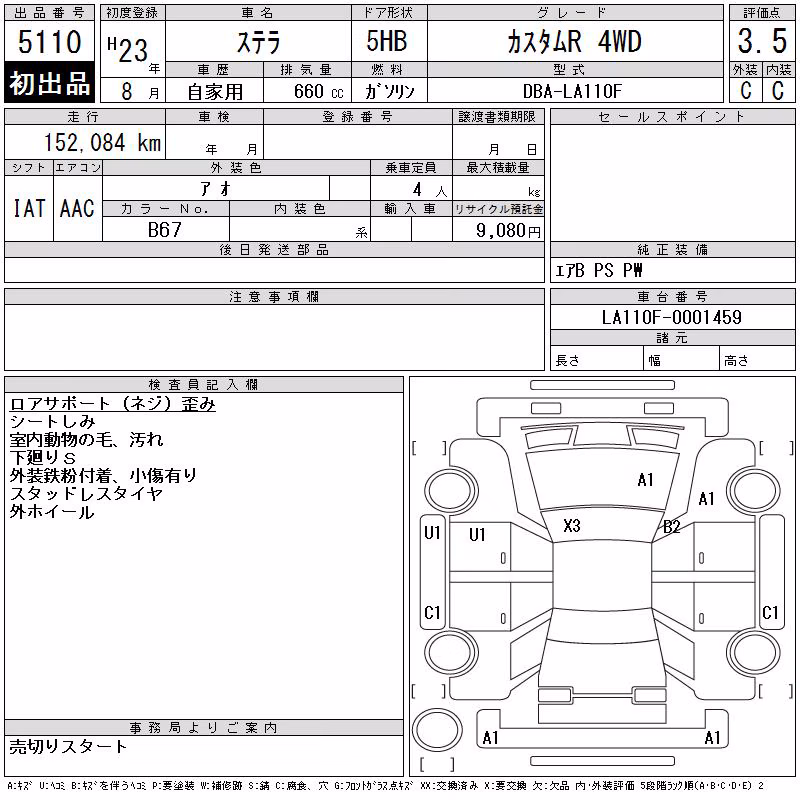 SUBARU STELLA