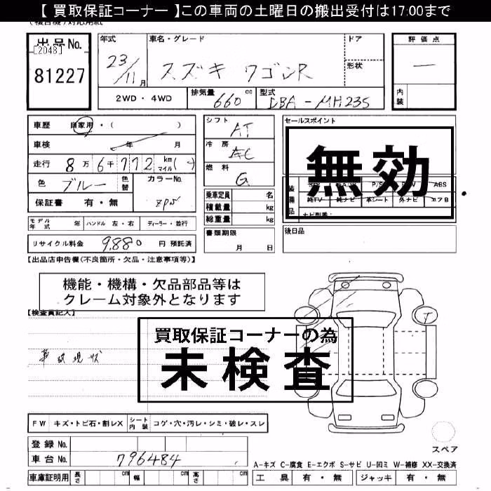 SUZUKI WAGON R