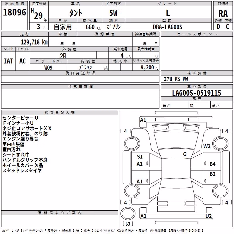 DAIHATSU TANTO