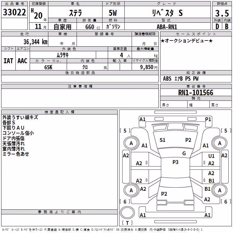 SUBARU STELLA